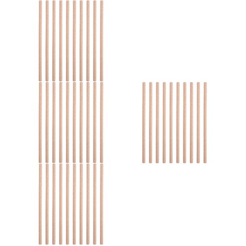Wooden rhythm sticks set - sticks, 40pcs