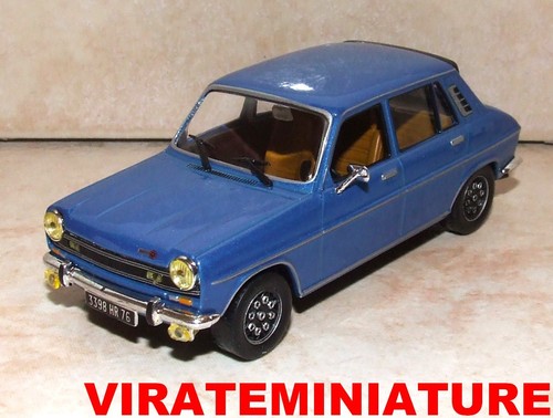 Simca 1100 blue metal year - simca,