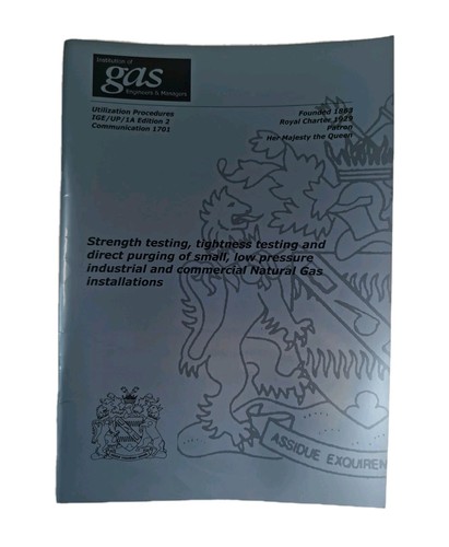 Gas safety standards books - standards,