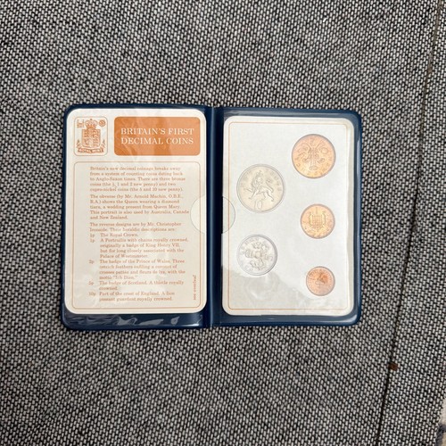 Britains first decimal coins - britains,