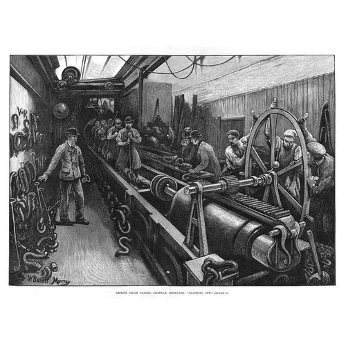Chatham dockyard testing chain - chatham,