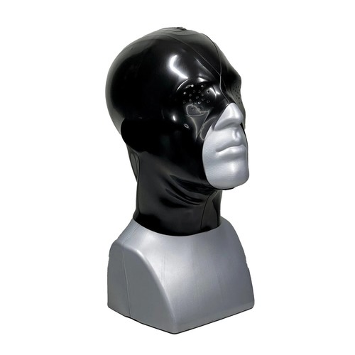 Men latex hood - latex,