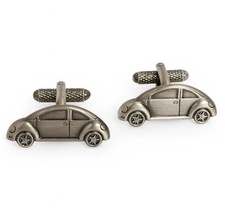 VW Beetle Car Cufflinks - Onyx