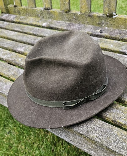 Lock hatters green trilby - green,