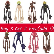 Siren Head Action Figure Toy With Street Lamp Light Kids Gift Collection