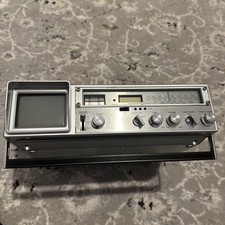 Vintage Silver Radio TV