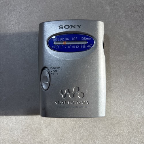 Sony walkman srf mini - sony, srf-59