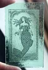 Stained Glass Mermaid kiln