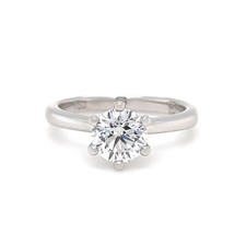 Authentic GIA 18ct White Gold