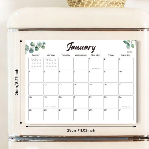 Magnetic fridge calendar - magnetic,