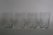 Set of 4 Thomas Webb Cut