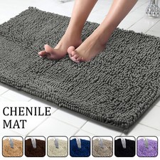 Non Slip Bath Mat Extra Large Bathroom Rug Toilet Pedestal Mats Water Absorbent