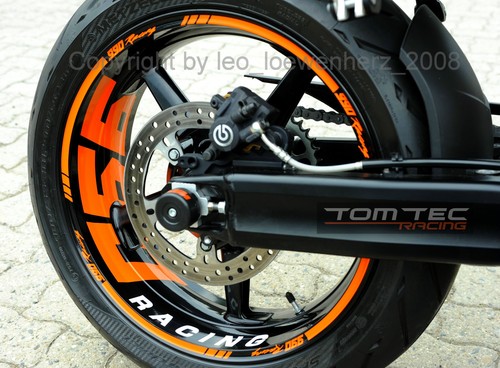 Sticker wheel rim sticker