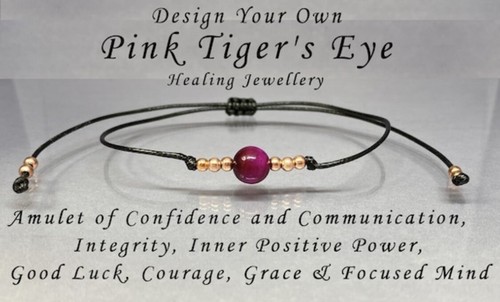 Pink tigers eye healing - pink,