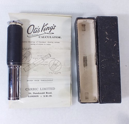Vintage otis king - king, calculator