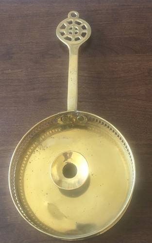 Wide vintage brass - 7",