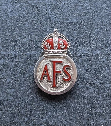 Genuine ww2 afs auxiliary fire - ww2,
