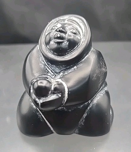 Boma signed soapstone inuit - signed,