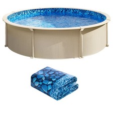 Round Pool Liner 8ft Overlap Style Pool Liner 54in Wall Height