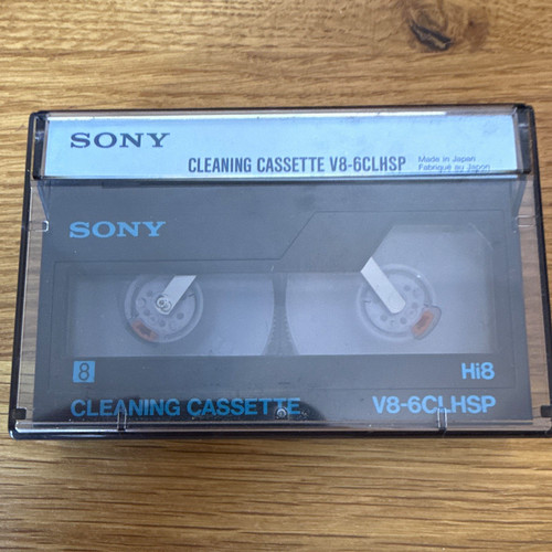 Sony cleaning cassette hi8 - cleaning,