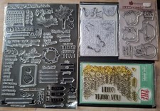 CLEAR STAMPS BUNDLE - includes Woodware, Avery Elle & Kanban Stamps