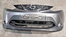 2014 NISSAN QASHQAI J11 FRONT BUMPER & GRILL KAD GREY OEM GENUINE