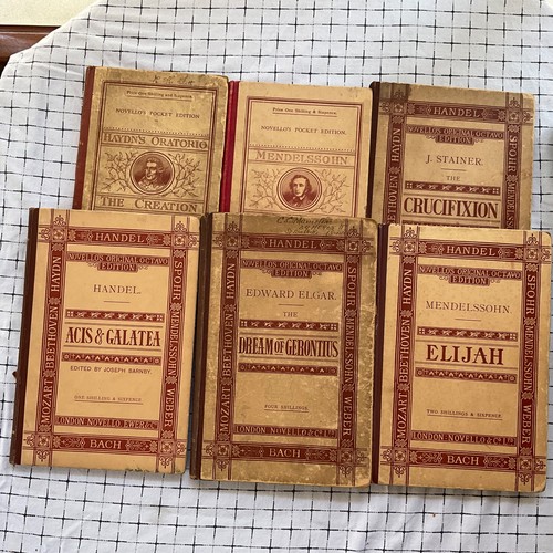 Classic vintage music scores - classic,