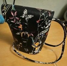 Small Black Floral With