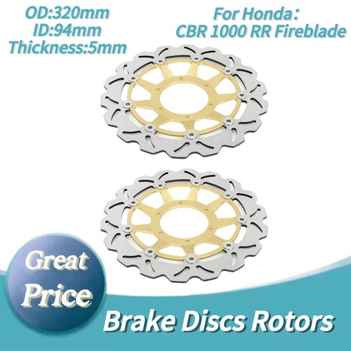 2pcs front brake - 2pcs, rotors