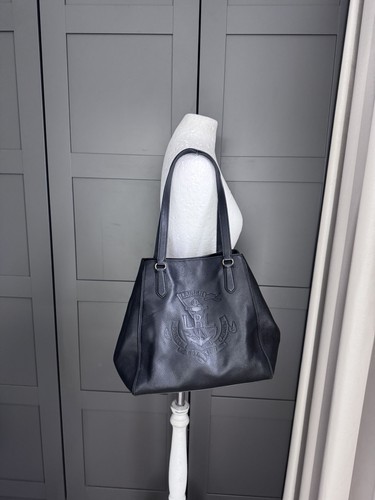 Ralph lauren black grained - black,