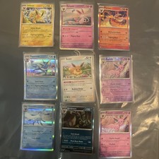 Pokemon Prismatic Evolutions Pokeball Holo Reverse Eevee Evolutions Umbreon