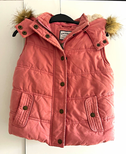 Fat face girls pink hooded - fat,