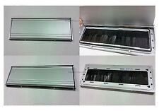 PVC Door Metal Letter Box Plate Seal Flap Cover Brush Internal Draught Excluder