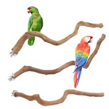 Wooden Parrot Bird Stand Tree