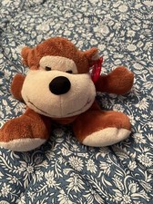 Keel Monkey Plush Small With Tag VGC