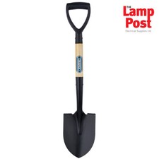 Draper 15072 Heavy Duty 700mm Mini Digging Shovel Spade Round Point Steel Blade