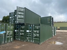 20ft One Trip Shipping Container New Build | Site Storage | UK Delivery Grade A