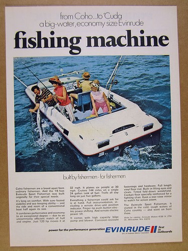 1969 evinrude sport - 1969, fisherman