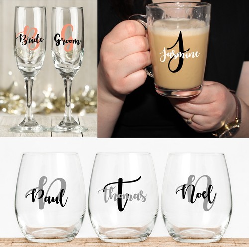 Personalised name initial - &,