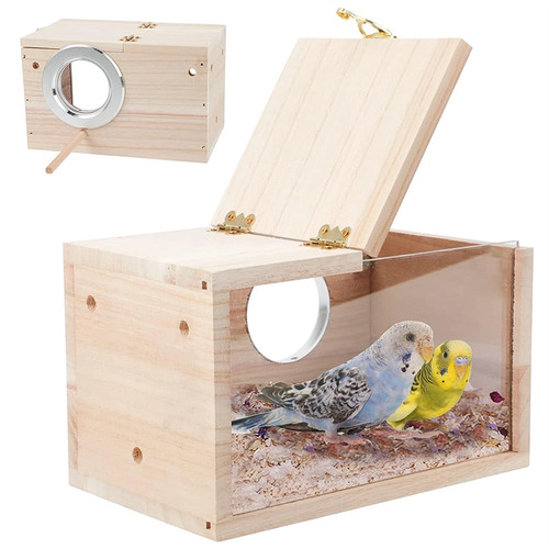 Parakeet nesting box - nesting,