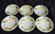6 x VILLEROY & BOCH GERANIUM