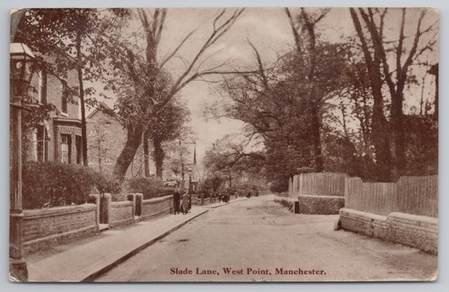 Postcard antique manchester - antique,