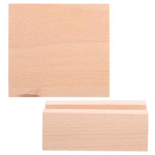 Wooden cards stand card - wooden,