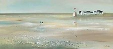Jean Jauneau, Seascape ,Beach Canvas Print 60x120 cm