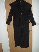 Driza Bone black waxed riding