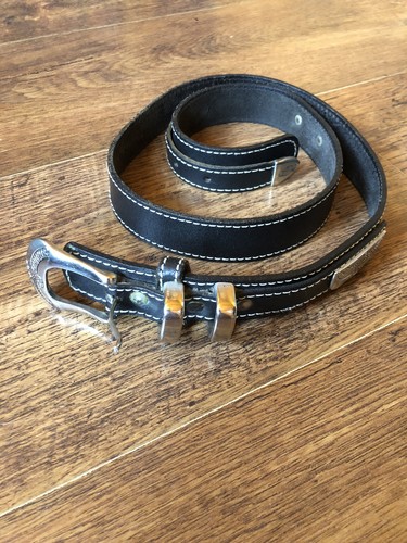 Vintage 80s leather western - vintage,