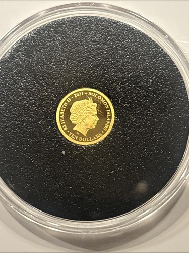 24ct gold proof coin solomon - 24ct,