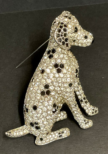 Swarovski crystal brooch - crystal,