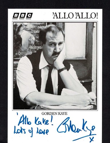 Gorden kaye allo - allo, rene