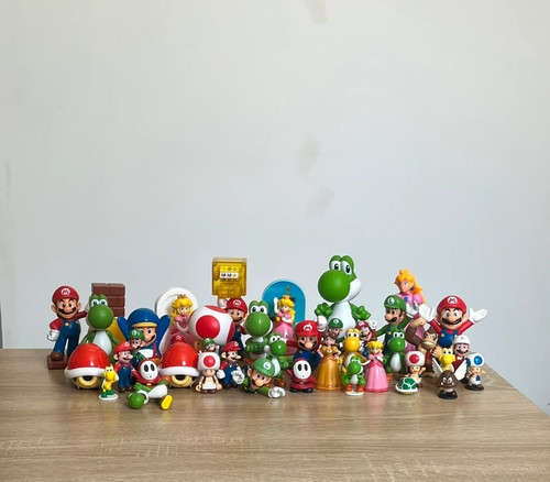 Huge super mario mini - super, figures